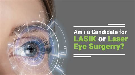 lasik eye surgery candidate